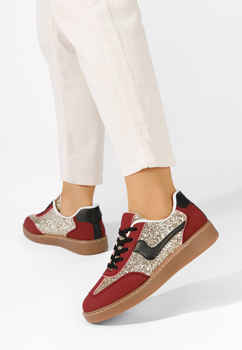 Sneakers dama Akirame rosii