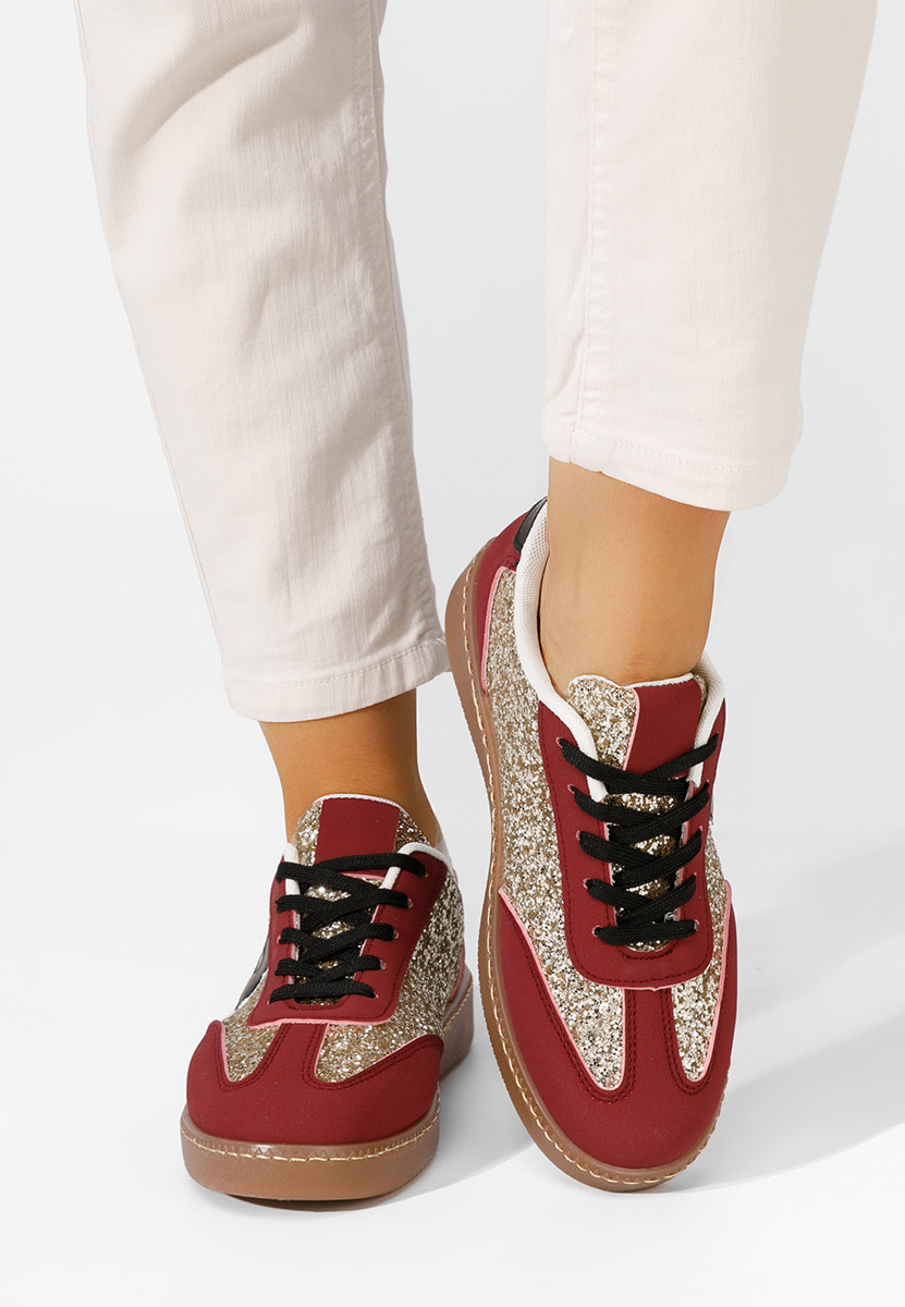 Sneakers dama Akirame rosii