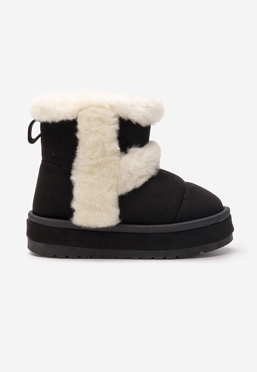 Cizme de tip ugg Tarra negre