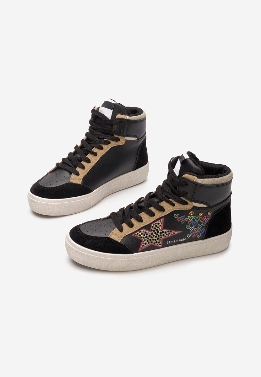 Sneakers High-Top Morella negri