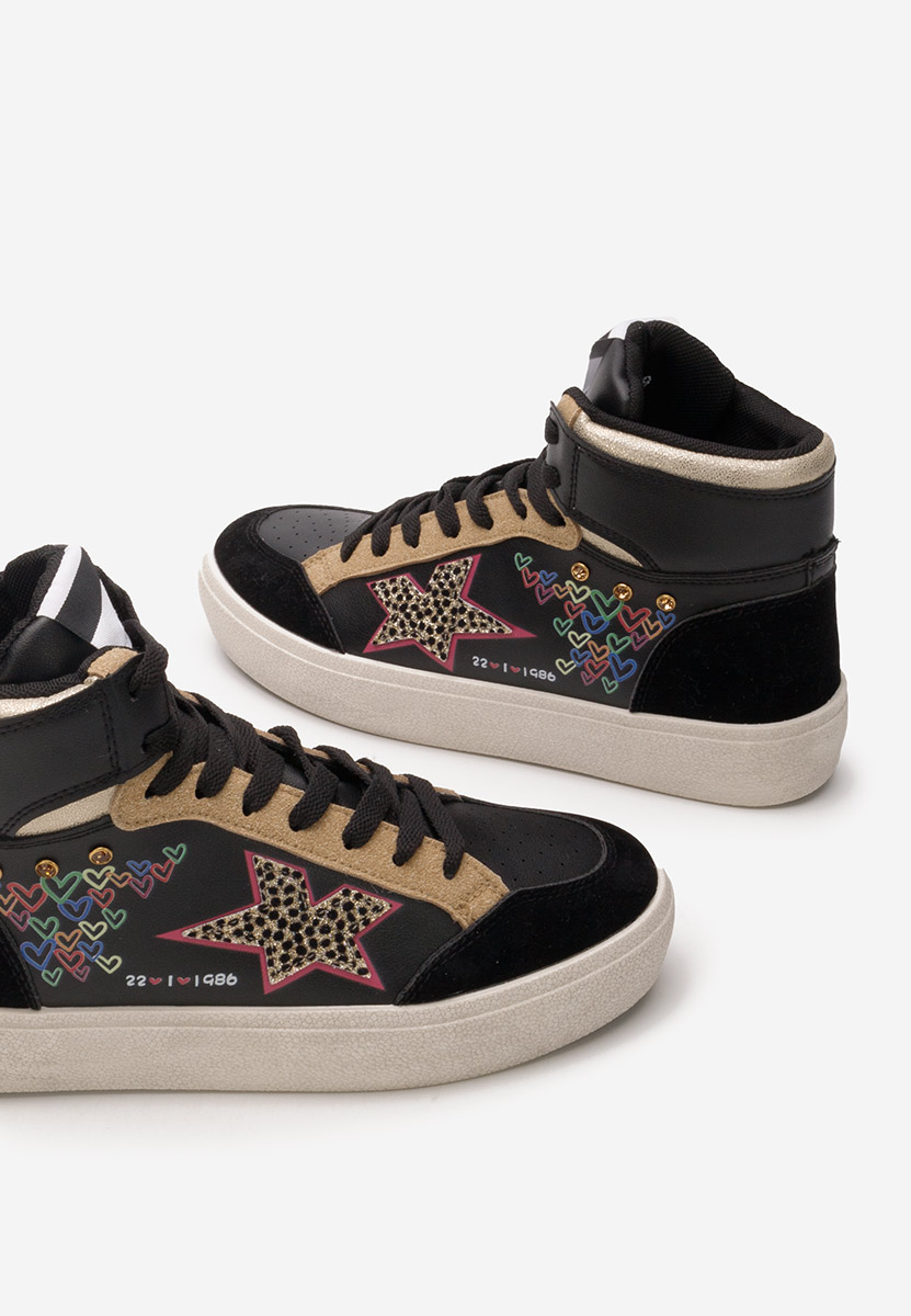 Sneakers High-Top Morella negri