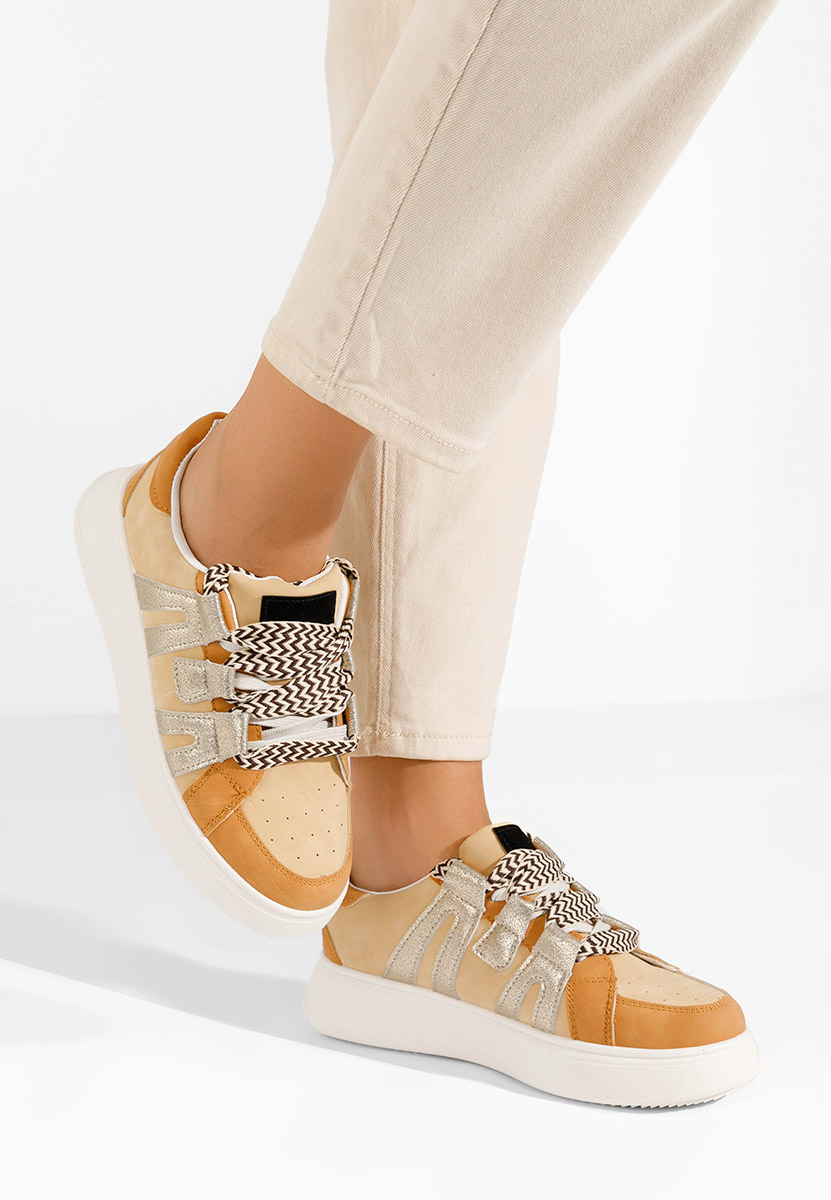 Sneakers dama Tommy kaki Sneakers dama Tommy kaki