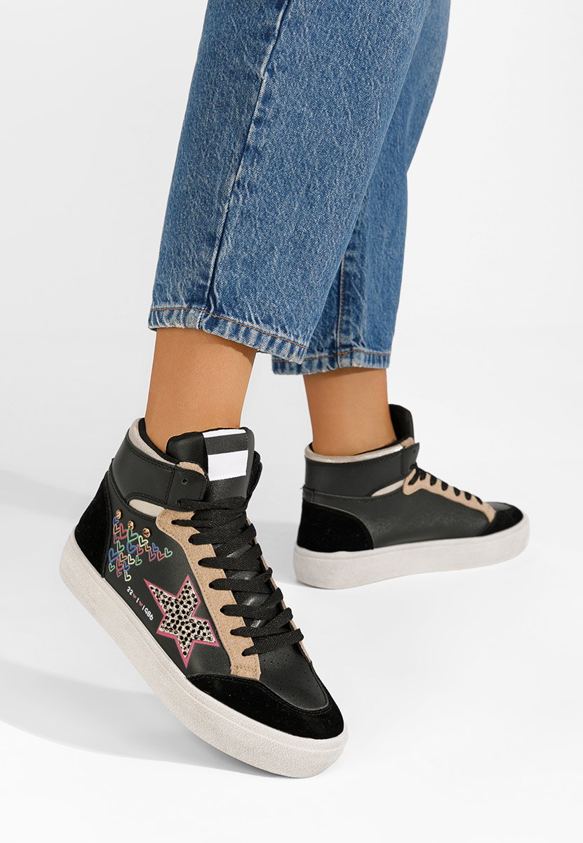 Sneakers High-Top Morella negri