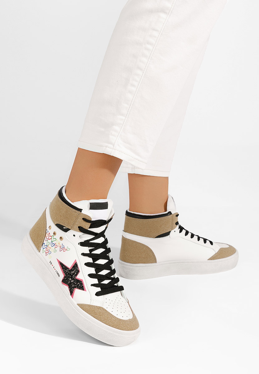 Sneakers High-Top Morella V2 albi