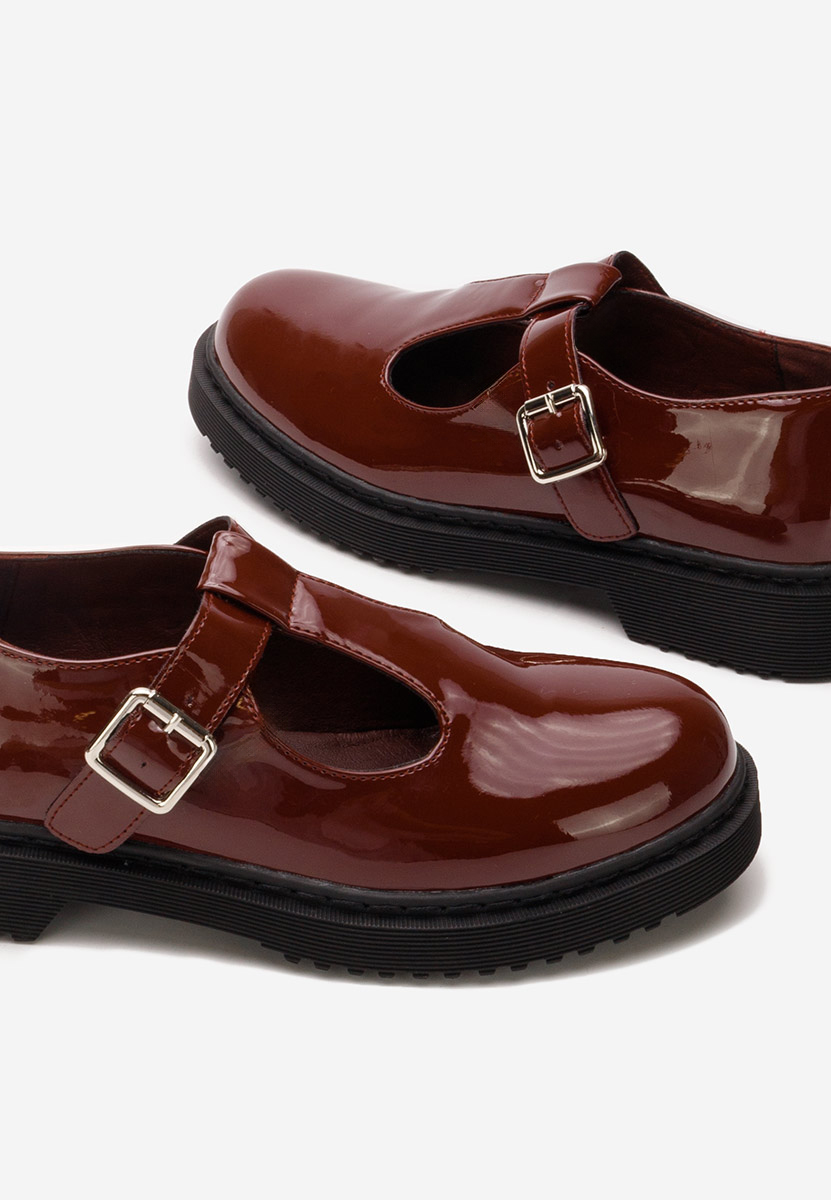 Pantofi casual dama Winona grena