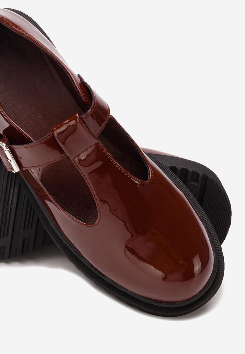 Pantofi casual dama Winona grena