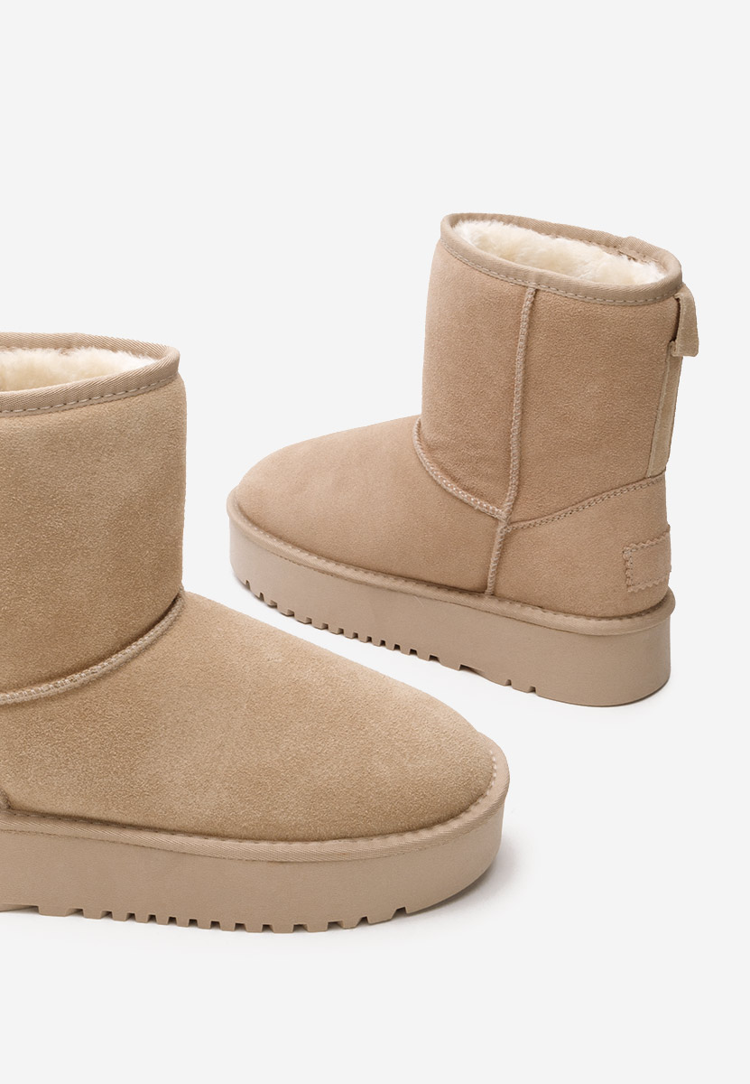 Cizme tip ugg Maya V2 kaki