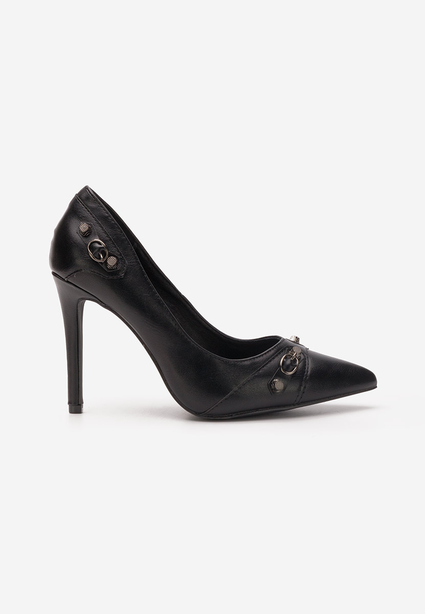 Pantofi stiletto Supreme V3 negri