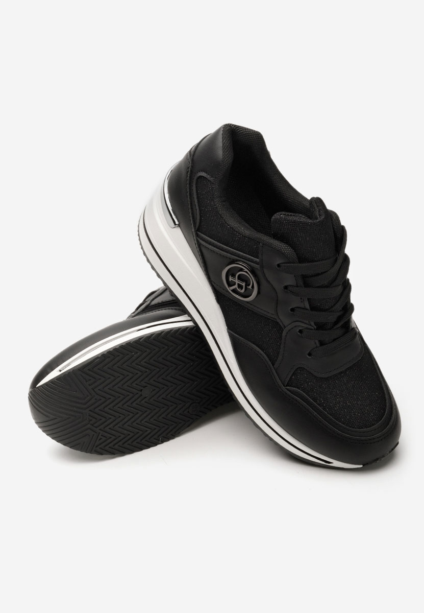 Sneakers cu platforma Kateline negri