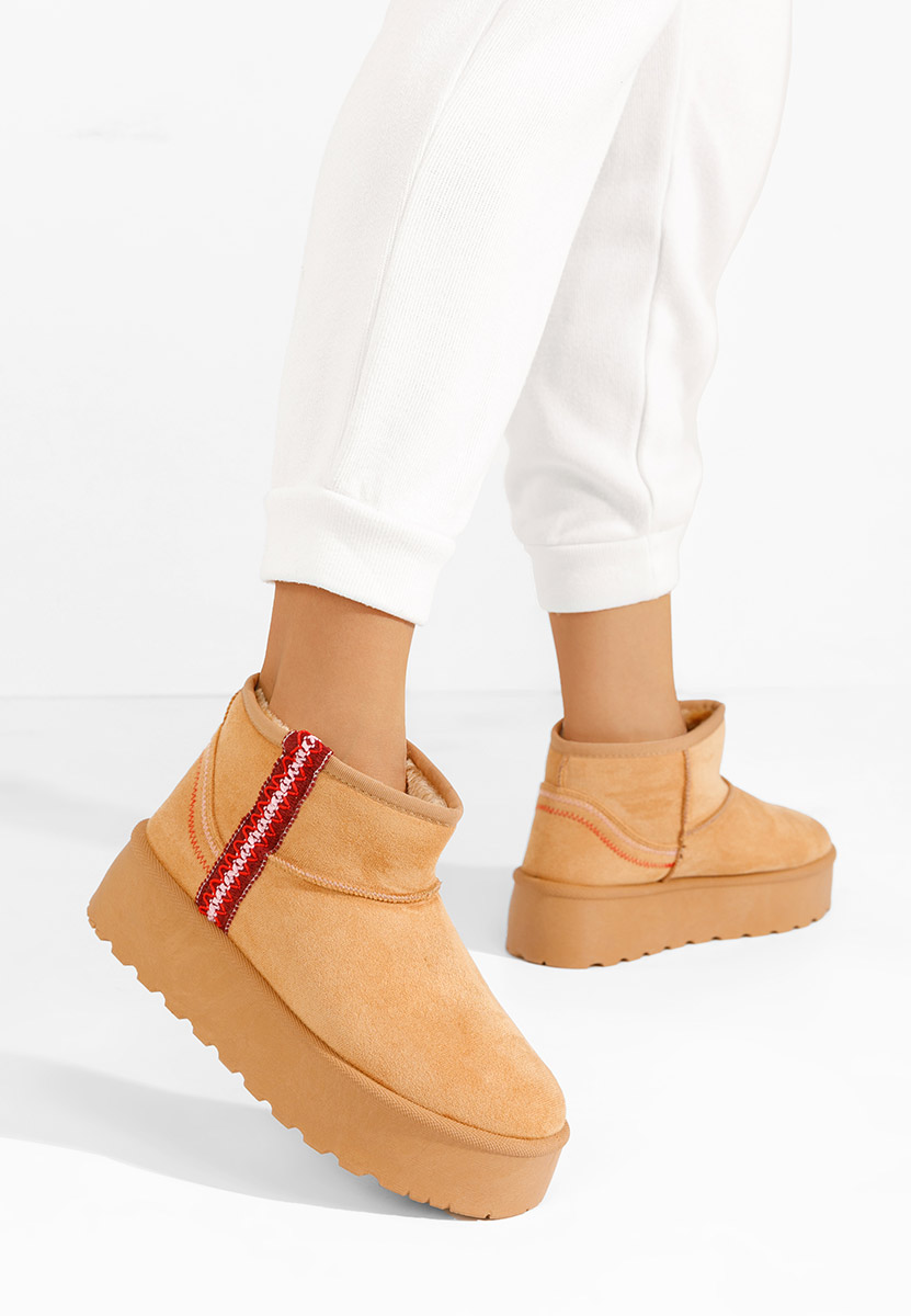 Cizme tip ugg Liley V2 camel