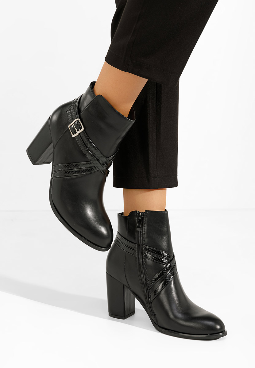 Botine elegante Caidesa negre