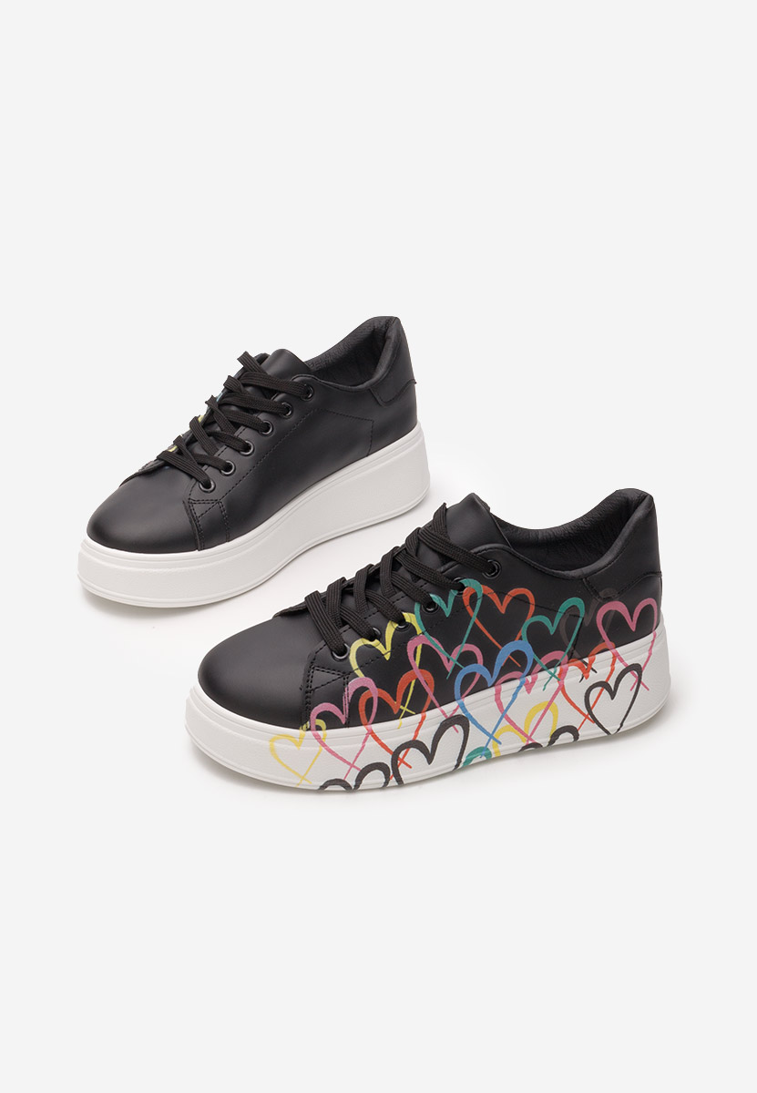 Sneakers dama Carlina V5 negri