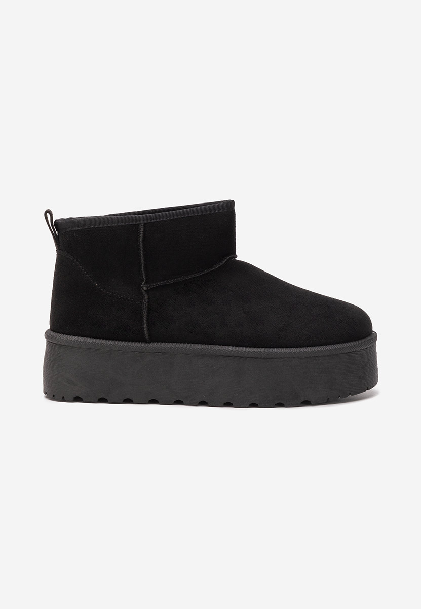 Cizme tip ugg Dayna negre