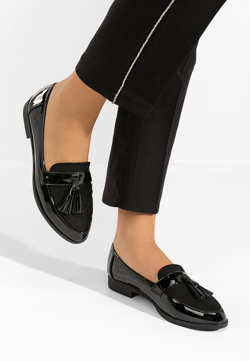 Mocasini dama eleganti Kayia negri