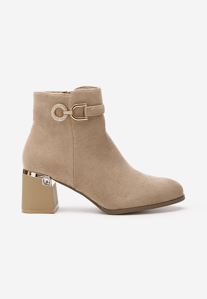 Botine elegante Margie V2 kaki