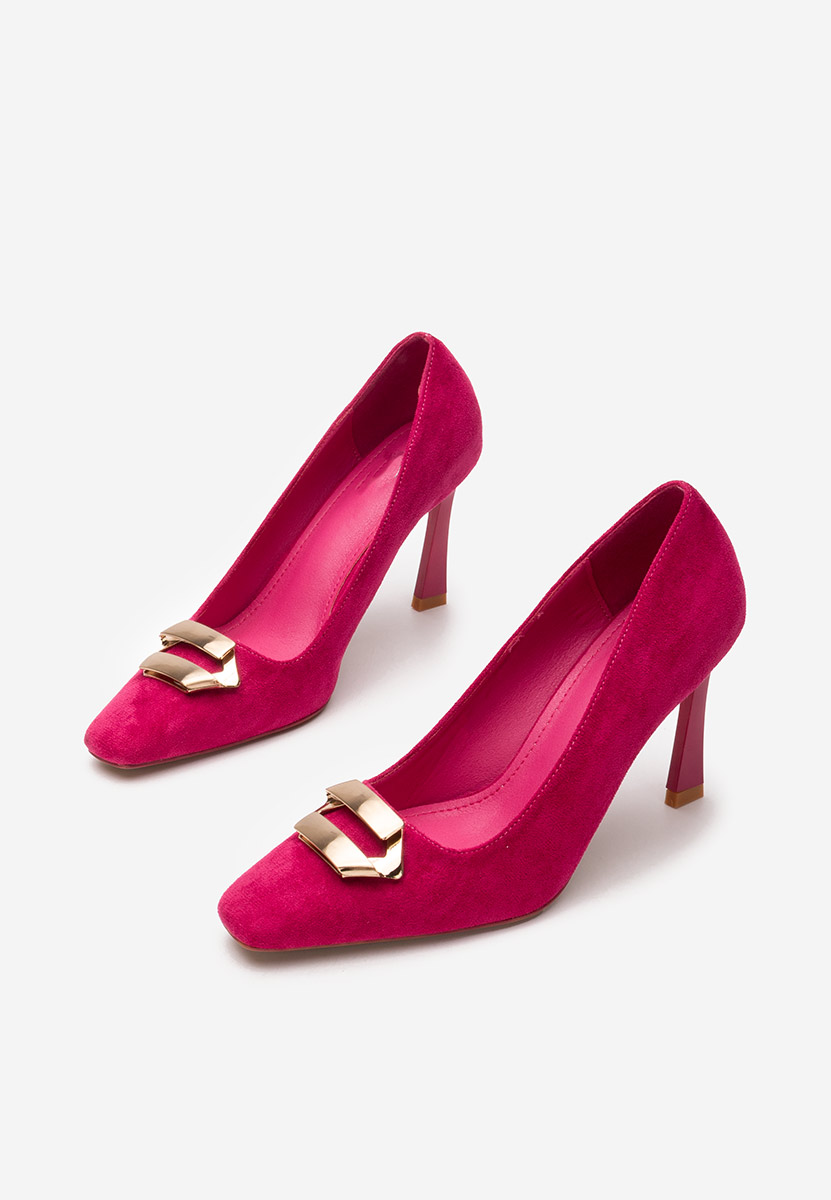 Pantofi cu toc subtire Xeresa V2 fucsia
