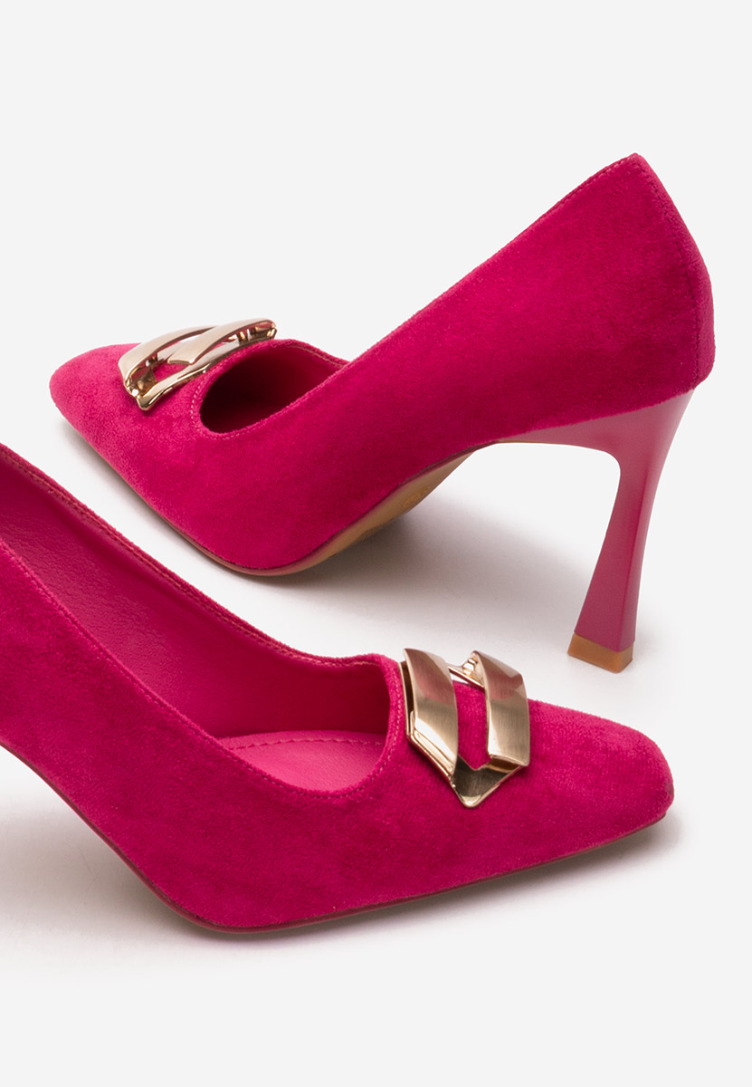 Pantofi cu toc subtire Xeresa V2 fucsia