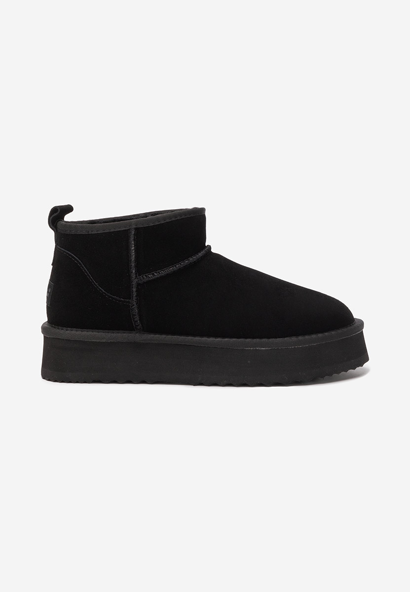 Cizme tip ugg Elvera V3 negre