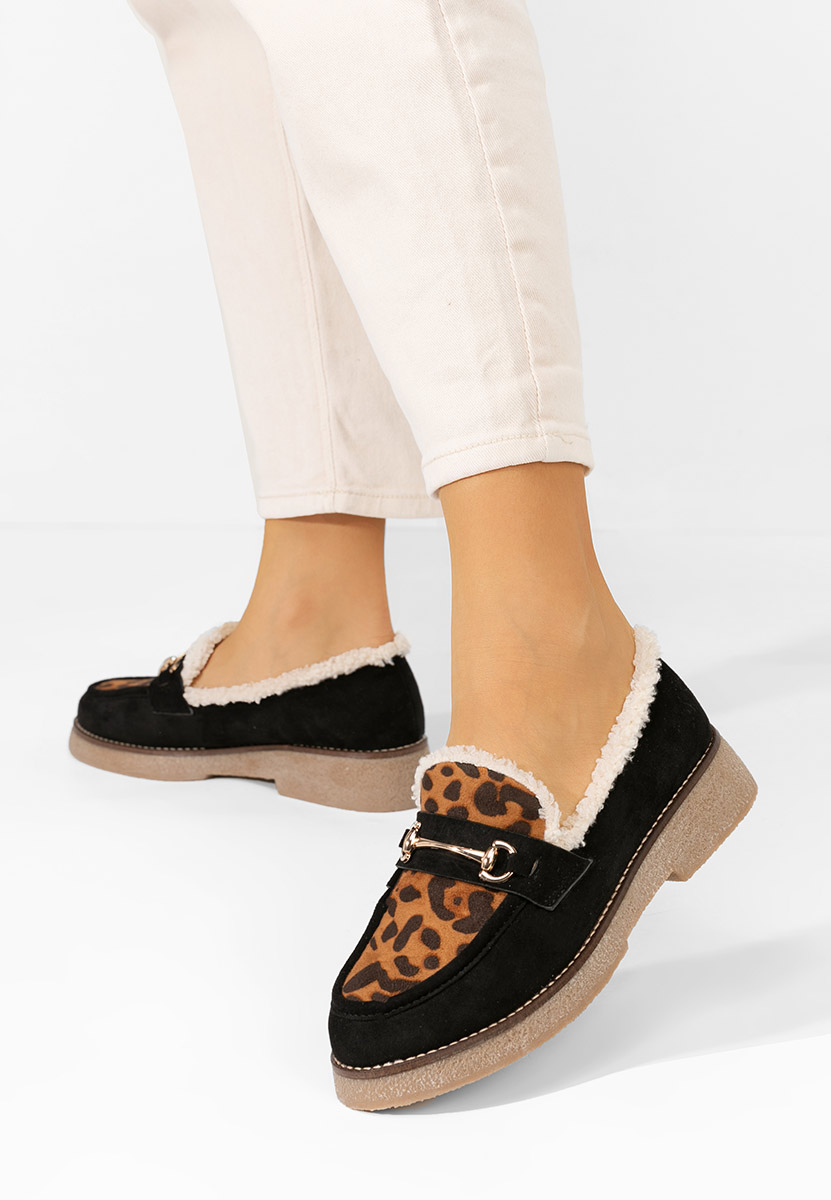 Mocasini dama Danissa V2 leopard