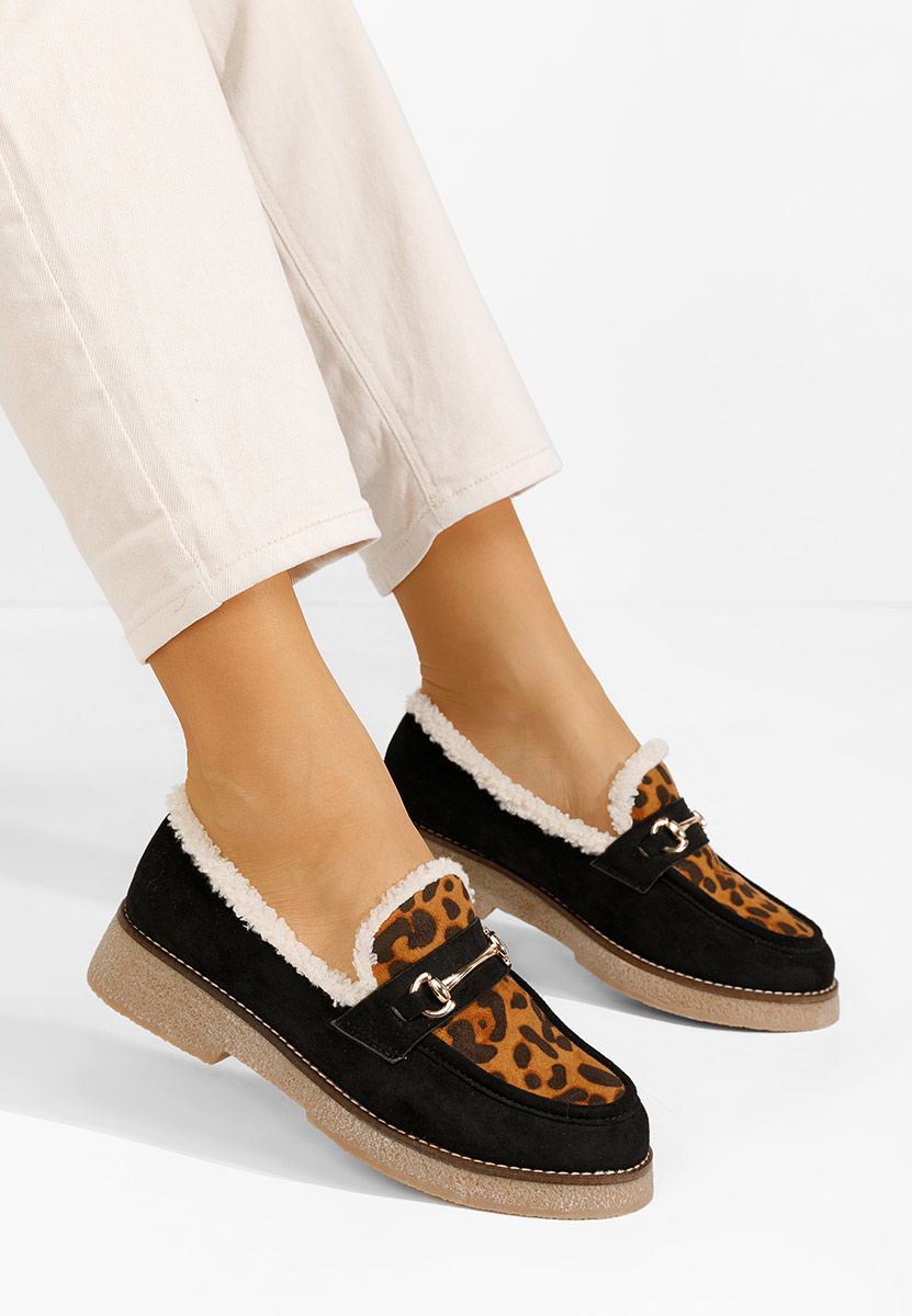 Mocasini dama Danissa V2 leopard