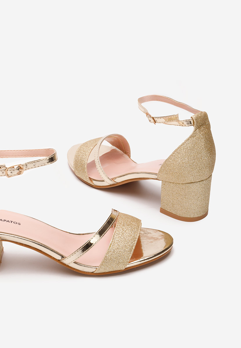 Sandale elegante Malena 24 aurii