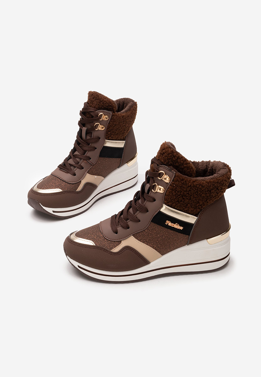 Sneakers High-Top Nadina maro