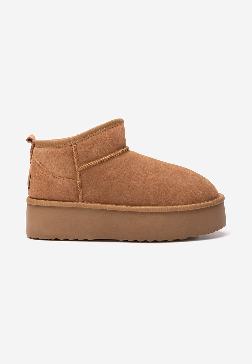 Cizme tip ugg Nalya V3 camel