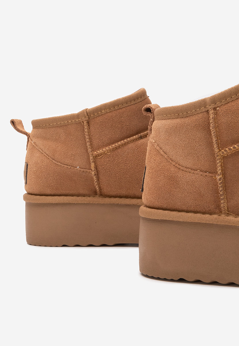 Cizme tip ugg Nalya V3 camel