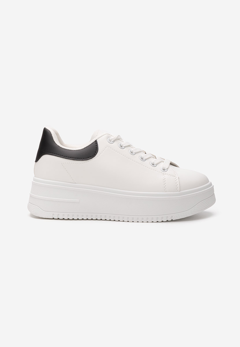 Sneakers cu platformă Kabani albi