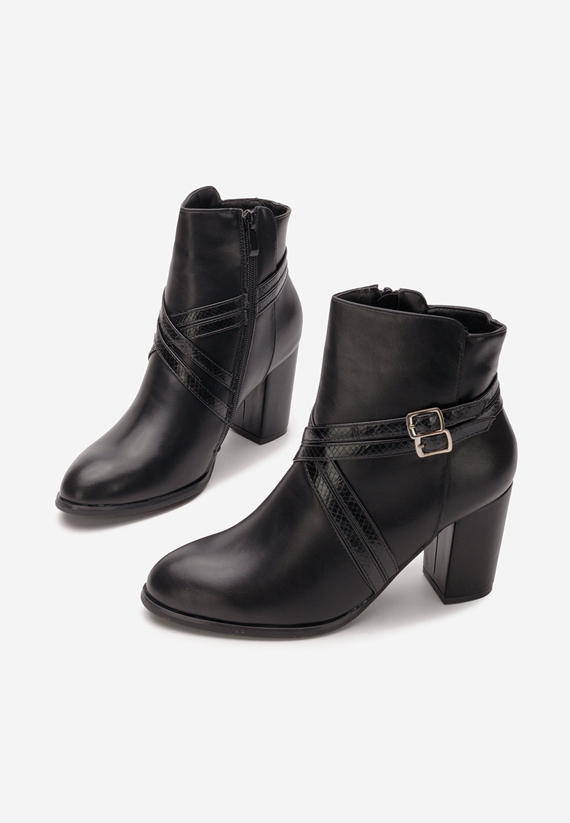 Botine elegante Caidesa negre