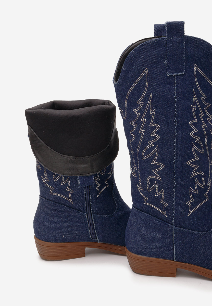 Cizme cowboy dama Venezuela denim