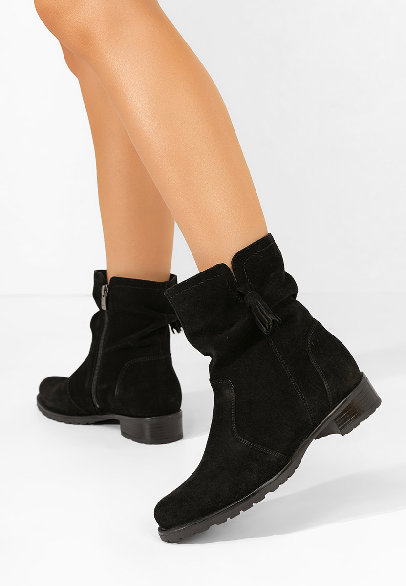 Ghete dama piele Cristine V2 negre