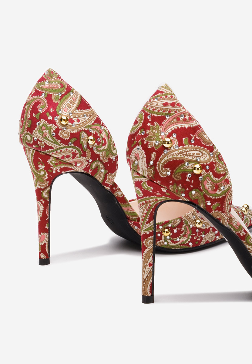 Pantofi stiletto Francesca V3 rosii