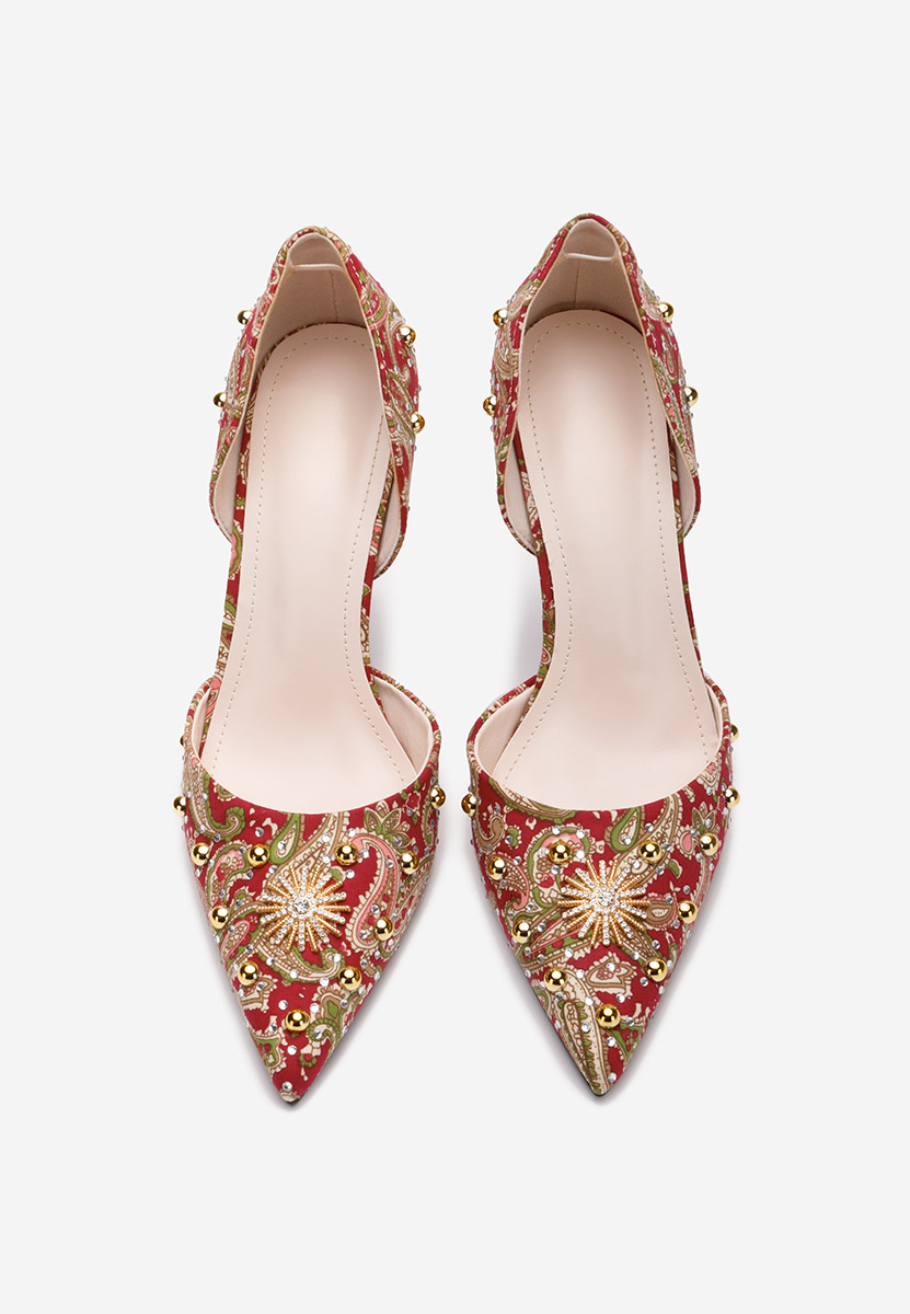 Pantofi stiletto Francesca V3 rosii