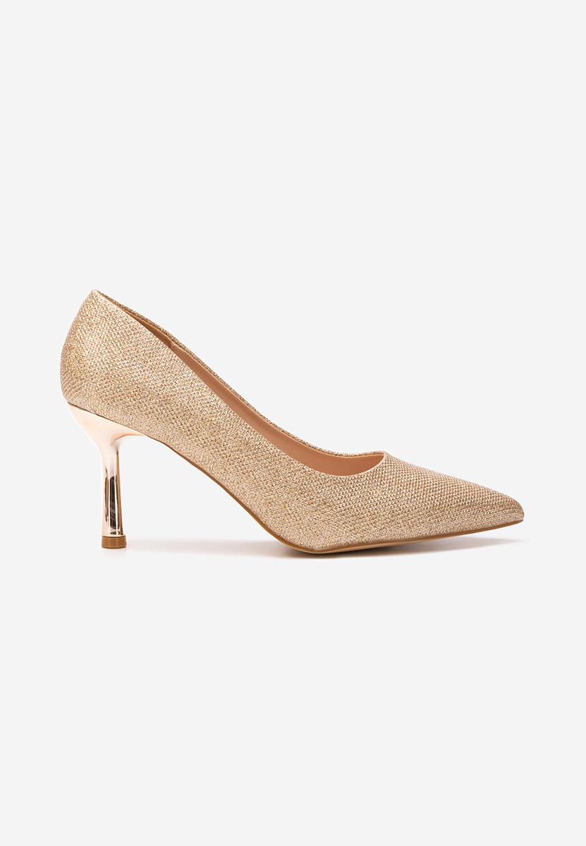 Pantofi stiletto Bernetta champagne