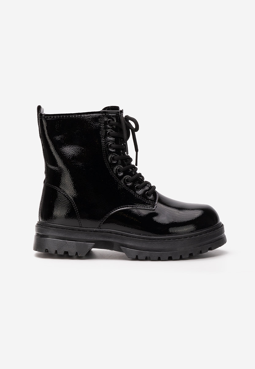 Ghete copii Crinkle negre Ghete copii Crinkle negre