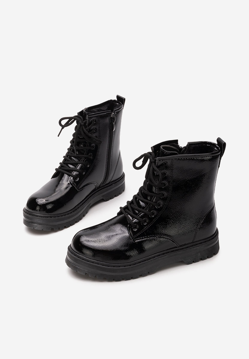 Ghete copii Crinkle negre Ghete copii Crinkle negre
