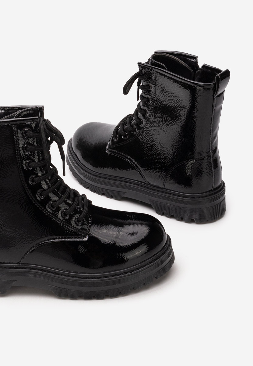 Ghete copii Crinkle negre Ghete copii Crinkle negre