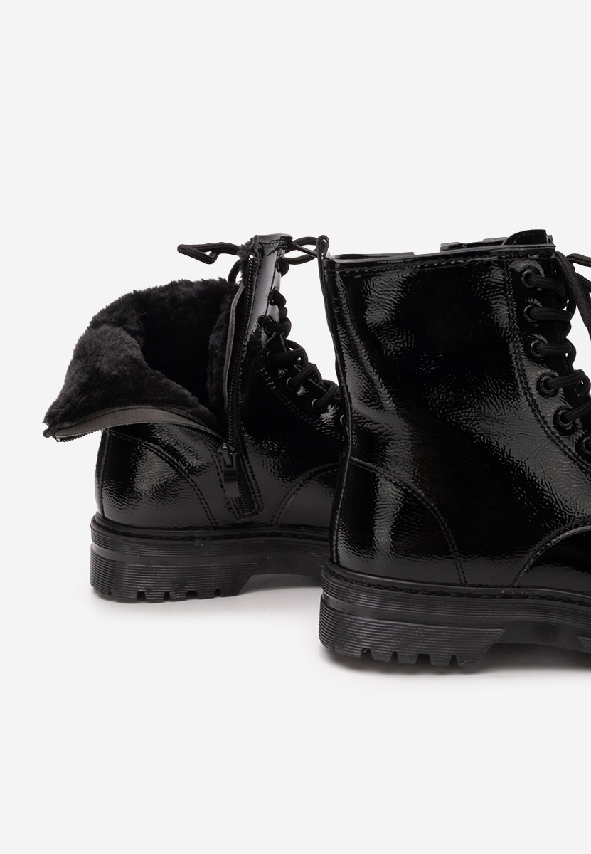 Ghete copii Crinkle negre Ghete copii Crinkle negre