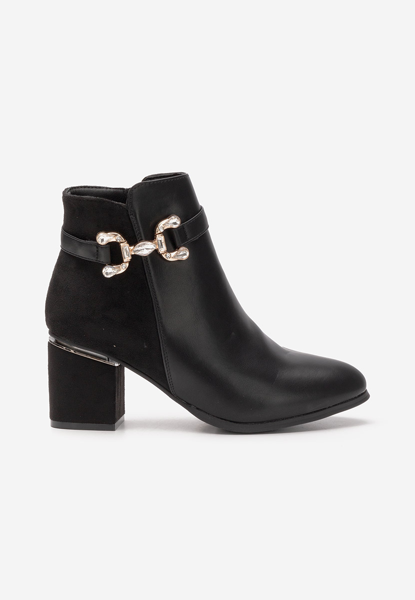 Botine dama elegante Safa negre