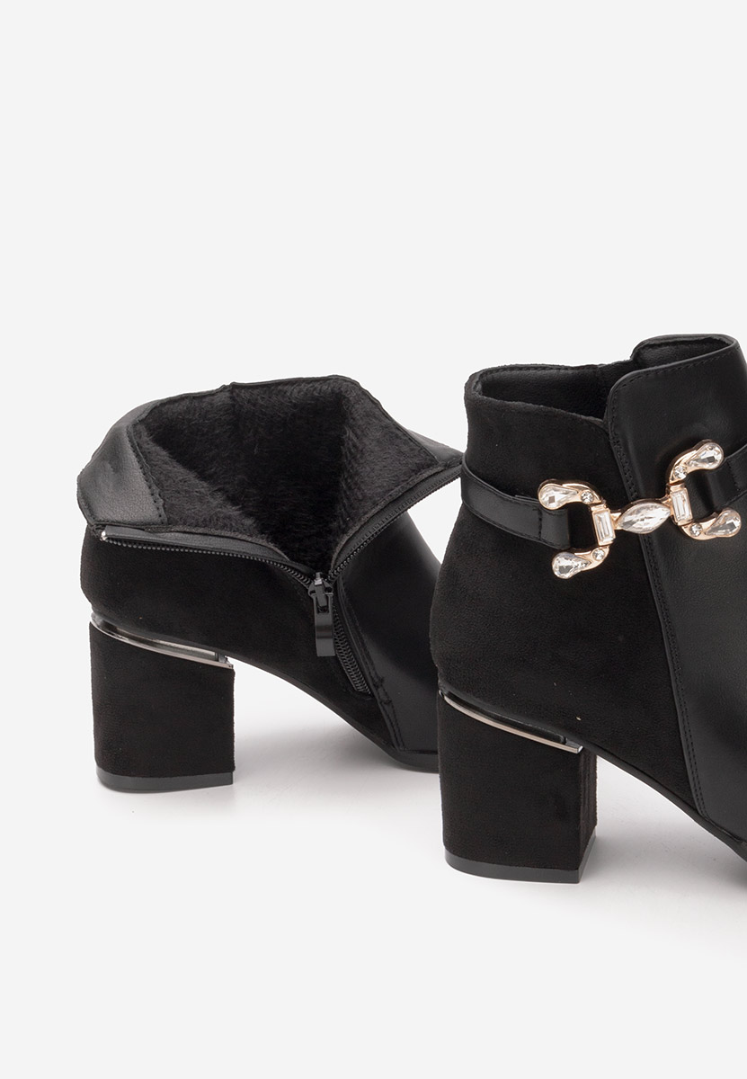 Botine dama elegante Safa negre