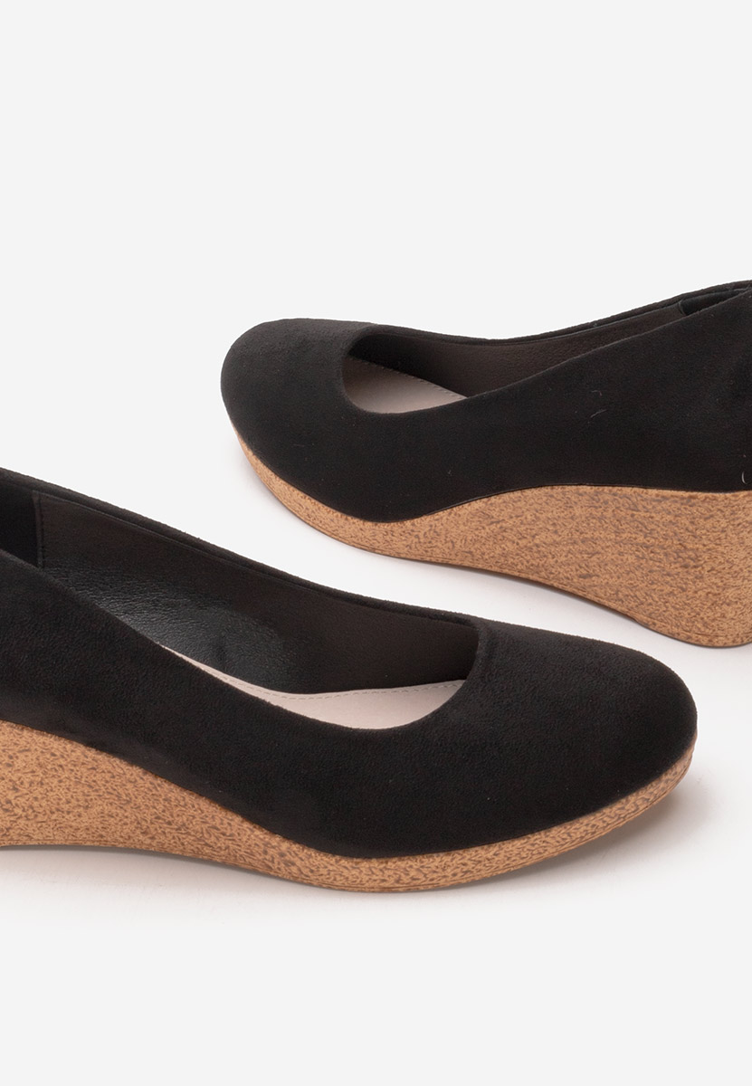 Pantofi cu platforma Gricelda negri