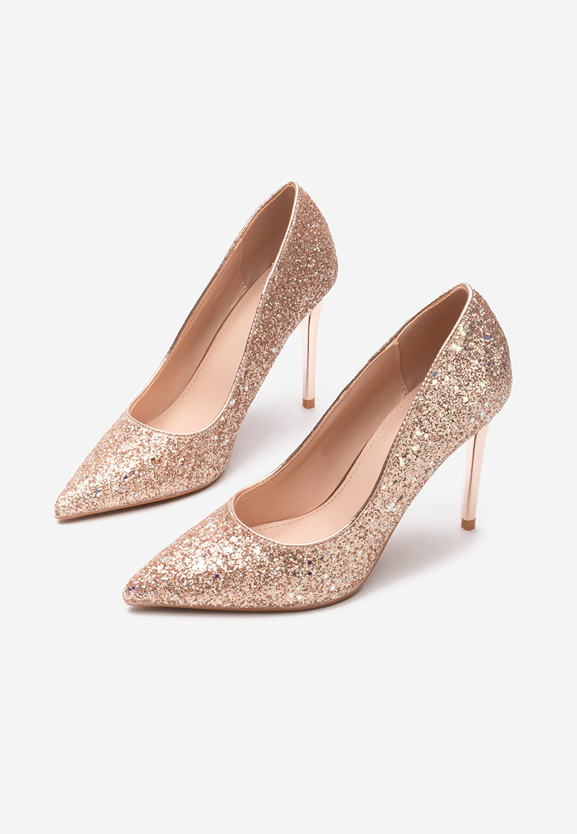 Pantofi stiletto Janey champagne