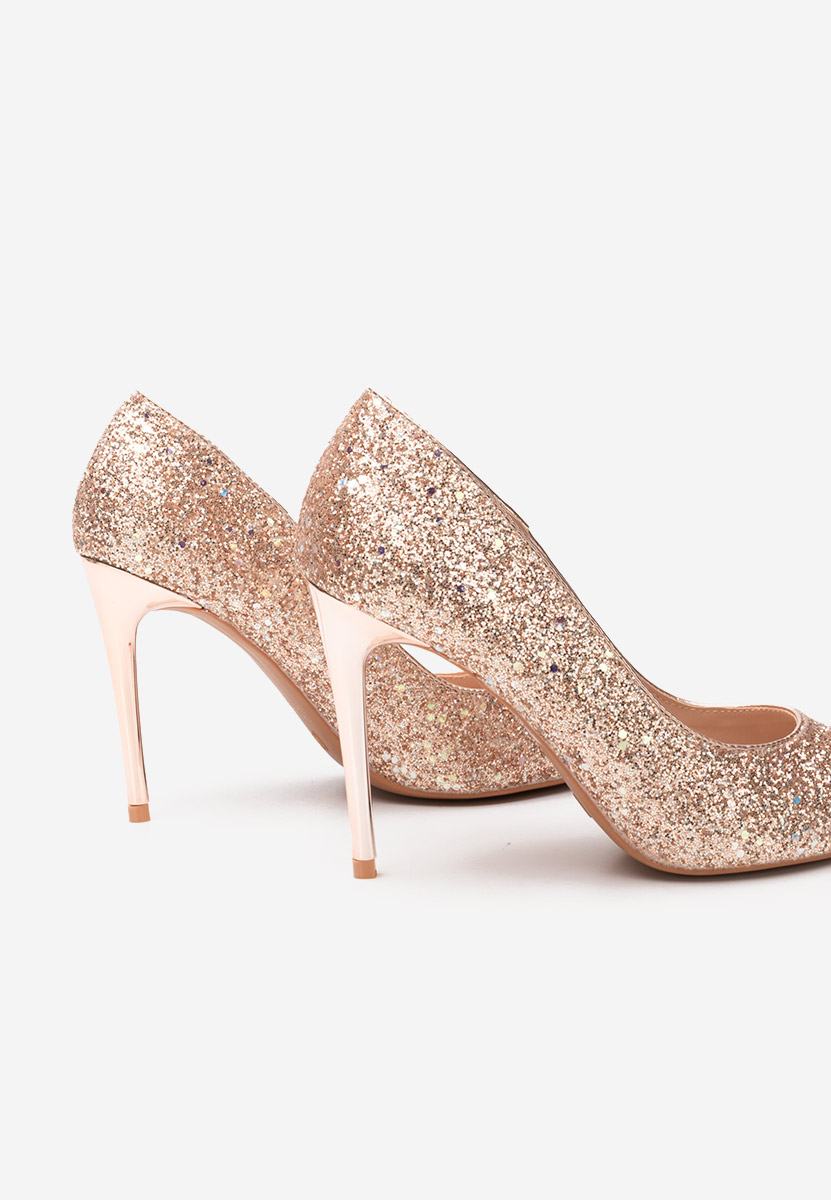 Pantofi stiletto Janey champagne