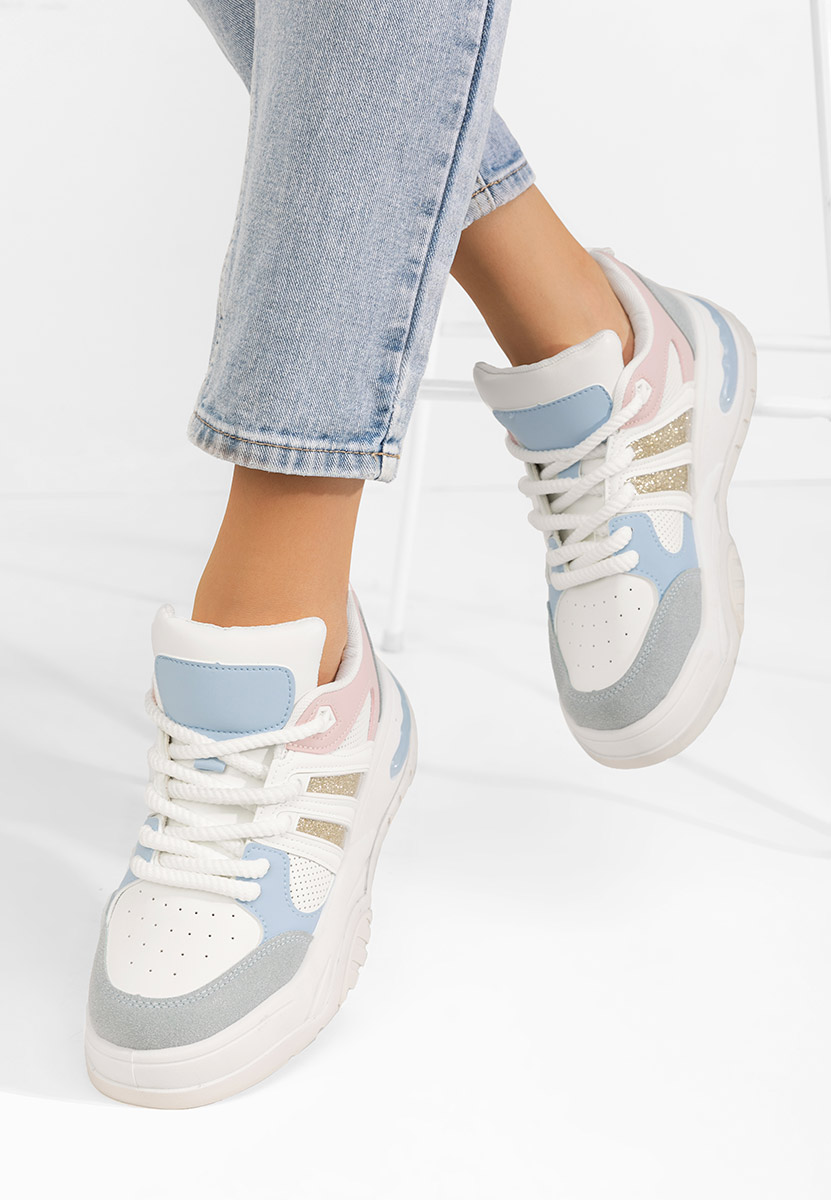 Sneakers cu platforma Marline albastri