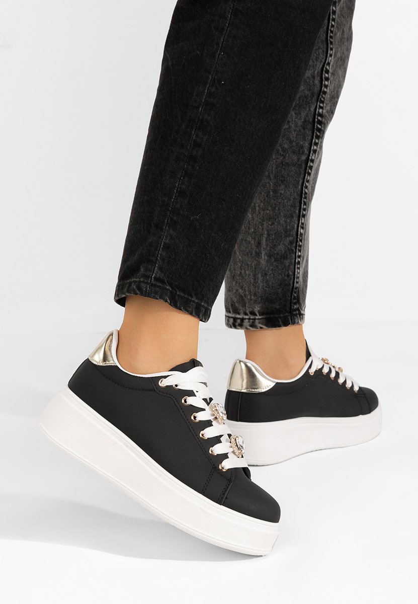 Sneakers cu platformă Ralia negrii