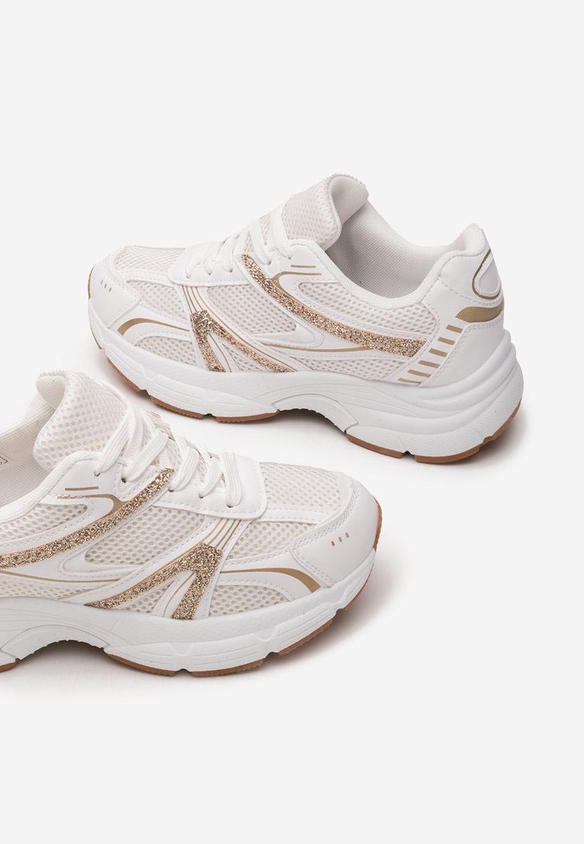 Sneakers dama Quiana albi