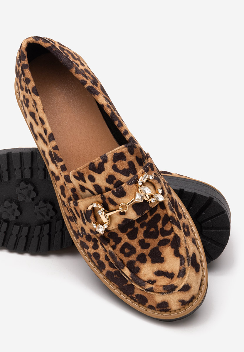 Mocasini dama Erlinda leopard