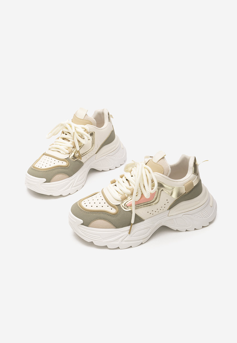 Sneakers cu platforma Dorathy verzi