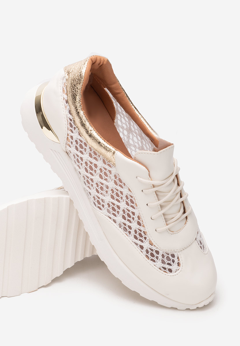 Sneakers dama Therese albi